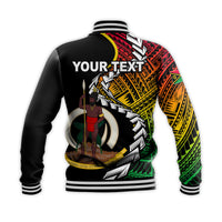 (Custom Personalised) Vanuatu Independence Day 42nd Anniversary Baseball Jacket LT6 - Polynesian Pride