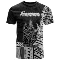 New Caledonia Islands T Shirt Kouaoua Seal Of New Caledonia Islands Polynesian Patterns Unisex Black - Polynesian Pride