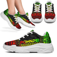 Pohnpei Chunky Sneakers - Polynesian Chief Reggae Version - Polynesian Pride