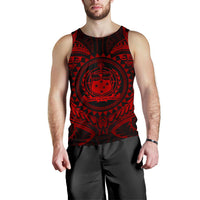 Samoa Polynesian Men's Tank Top - Samoa Red Seal - Polynesian Pride