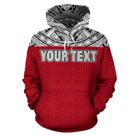 French Polynesia All Over Custom Hoodie Polynesian Style - Polynesian Pride