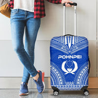 Pohnpei Flag Polynesian Chief Luggage Cover - Polynesian Pride
