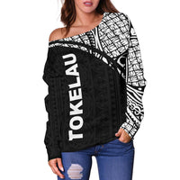 Tokelau Women's Off Shoulder Sweater - Curve Slyle - Polynesian Pride