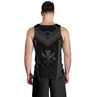 Hawaii Kanaka Polynesian Men's Tank Top Active Grey - Polynesian Pride