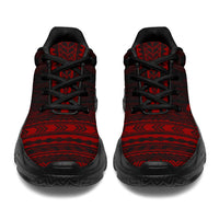 Pohnpei Chunky Sneakers - Polynesian Chief Red Version - Polynesian Pride
