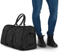 Polynesian Maori Lauhala Gray Hawaii Travel Bag - Polynesian Pride