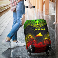 Tokelau Polynesian Chief Luggage Cover - Reggae Version - Polynesian Pride
