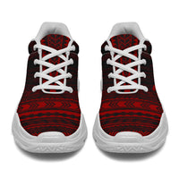 Pohnpei Chunky Sneakers - Polynesian Chief Red Version - Polynesian Pride