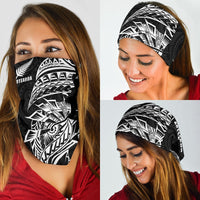 New Zealand Maori Tattoo Bandana Polynesian Style - Black - Polynesian Pride