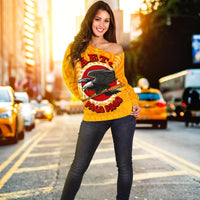 American Samoa Shoulder Sweater - Aeto Pago Pago - Polynesian Pride