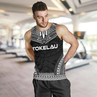 Tokelau Men's Tank Top - Polynesian Chief Black Version - Polynesian Pride