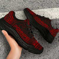 Pohnpei Chunky Sneakers - Polynesian Chief Red Version - Polynesian Pride