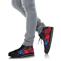 Samoa Polynesian High Top Shoes - Smoking Style - Polynesian Pride