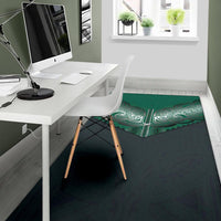 New ZealandKoru Polynesian Tattoo New Zealand Area Rug - Polynesian Pride