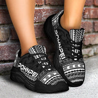 Pohnpei Chunky Sneakers - Polynesian Chief Black Version - Polynesian Pride