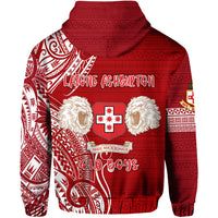 Kolisi Tonga Mate Maa Tonga Zip Hoodie Laione Ashburton Old Boys LT8 - Polynesian Pride