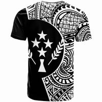 Kosrae T Shirt Kosrae Go Fishing Black Color - Polynesian Pride