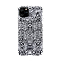 Polynesian Phone Case Black And White iPhone 11 Pro Max - Polynesian Pride
