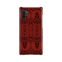 Polynesian Phone Case Red Samsung Galaxy Note 10 Plus - Polynesian Pride