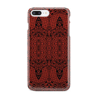 Polynesian Phone Case Red iPhone 8 Plus - Polynesian Pride