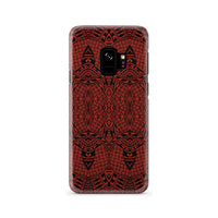 Polynesian Phone Case Red Samsung Galaxy S9 - Polynesian Pride