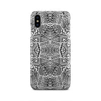 Polynesian Phone Case White And Black iPhone Xs Max - Polynesian Pride