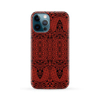 Polynesian Phone Case Red iPhone 12 Pro Max - Polynesian Pride