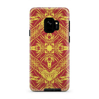 Polynesian Tough Case Orange Samsung Galaxy S9 - Polynesian Pride