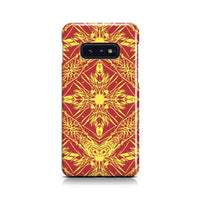Polynesian Phone Case Orange Samsung Galaxy S10e - Polynesian Pride