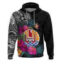 Custom Tahiti Island Hoodie French Polynesia Tropical LT9 - Polynesian Pride