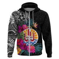 Custom Tahiti Island Hoodie French Polynesia Tropical LT9 - Polynesian Pride