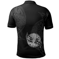 New Zealand Polo Shirt, Maori Warrior Tattoos Golf Shirts - Polynesian Pride