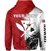 Hawaii King Polynesian Hoodie (Zip up) Sonic Style - Polynesian Pride