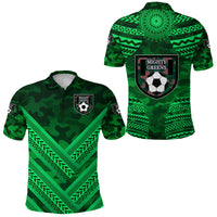 Mighty Greens Polo Shirt Military Football Team Creative Style LT8 Unisex Green - Polynesian Pride