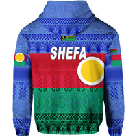 Shefa Province Hoodie Vanuatu Pattern Traditional Style LT8 - Polynesian Pride