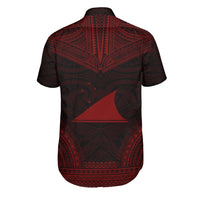 Tokelau Polynesian Chief Shirt - Red Version - Polynesian Pride