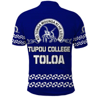 Tonga Tupou College Toloa Polo Shirt 160 Years Anniversary Tongan Ngatu LT13 - Polynesian Pride