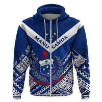 Samoan Rugby Manu Samoa 7s Polynesian Pattern Hoodie LT14 - Polynesian Pride
