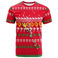 Vanuatu Christmas T Shirt Ugly Christmas LT12 Unisex Red - Polynesian Pride