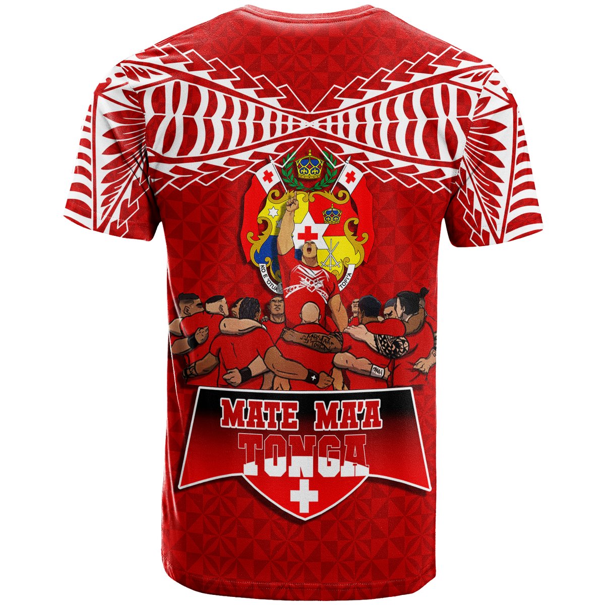 Mate Maa Tonga Sipi Tau T Shirt LT12 - Polynesian Pride