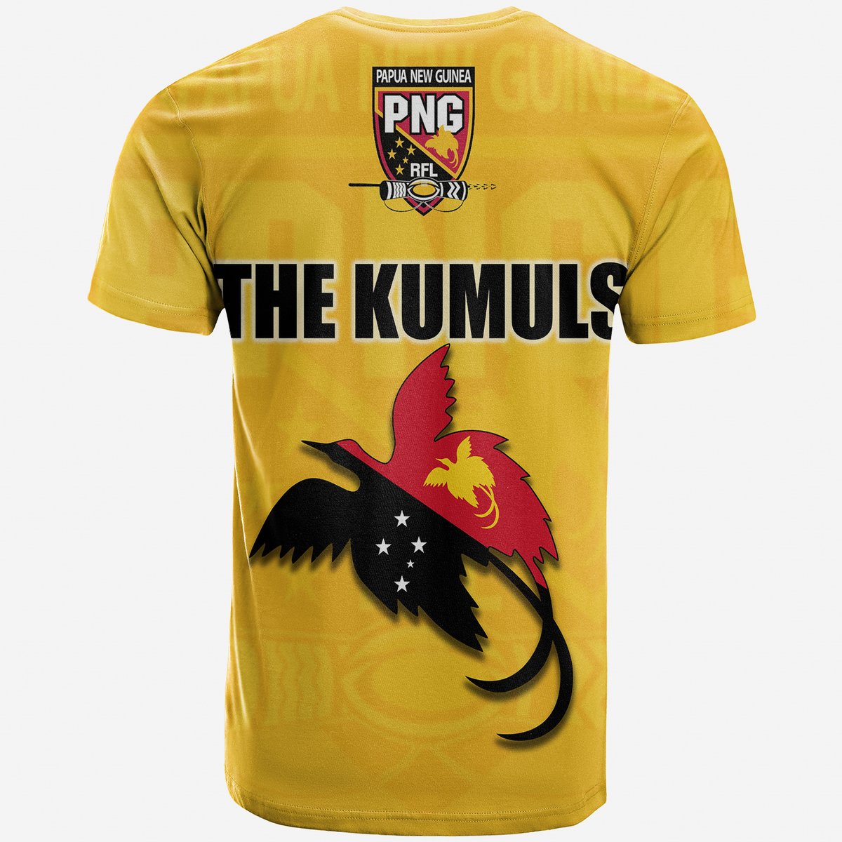 Papua New Guinea Rugby T-Shirt - PNG The Kumuls LT20 - Polynesian Pride