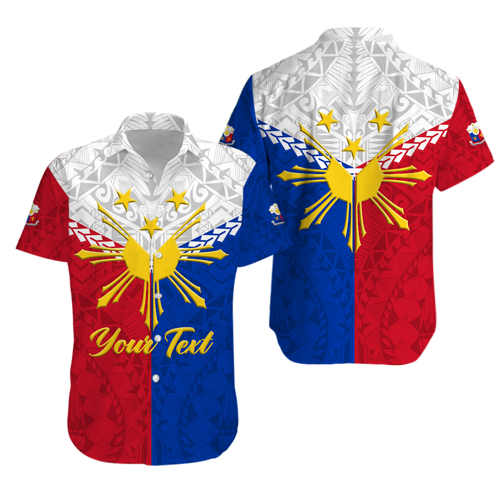 (Custom Personalised) The Philippines Legend Hawaiian Shirt - LT12 Red - Polynesian Pride