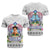 Custom Photo Guam Chamorro T Shirt Tribal Latte Stone With Dolphins | Polynesian Pride