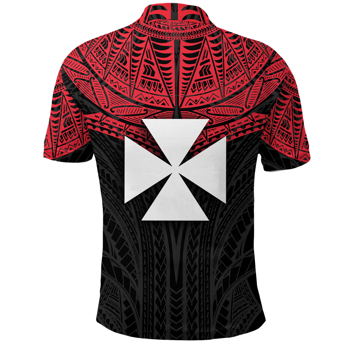 Wallis and Futuna Pride Polo Shirt LT12 - Polynesian Pride