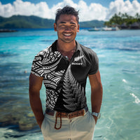 New Zealand Rugby Polo Shirt - Aotearoa Maori Style