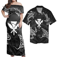 Polynesian Couple Outfits Matching Dress and Hawaiian Shirt Polynesian Turtle Hammerhead Shark Ray Kanaka Hawaii Circle RLT14 No Dress - Polynesian Pride