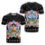 Custom Photo Guam Chamorro T Shirt Tribal Latte Stone With Dolphins | Polynesian Pride
