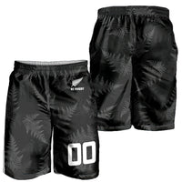 Personalised New Zealand Silver Fern Rugby Men Shorts 2023 Go Aotearoa World Cup LT14 - Polynesian Pride