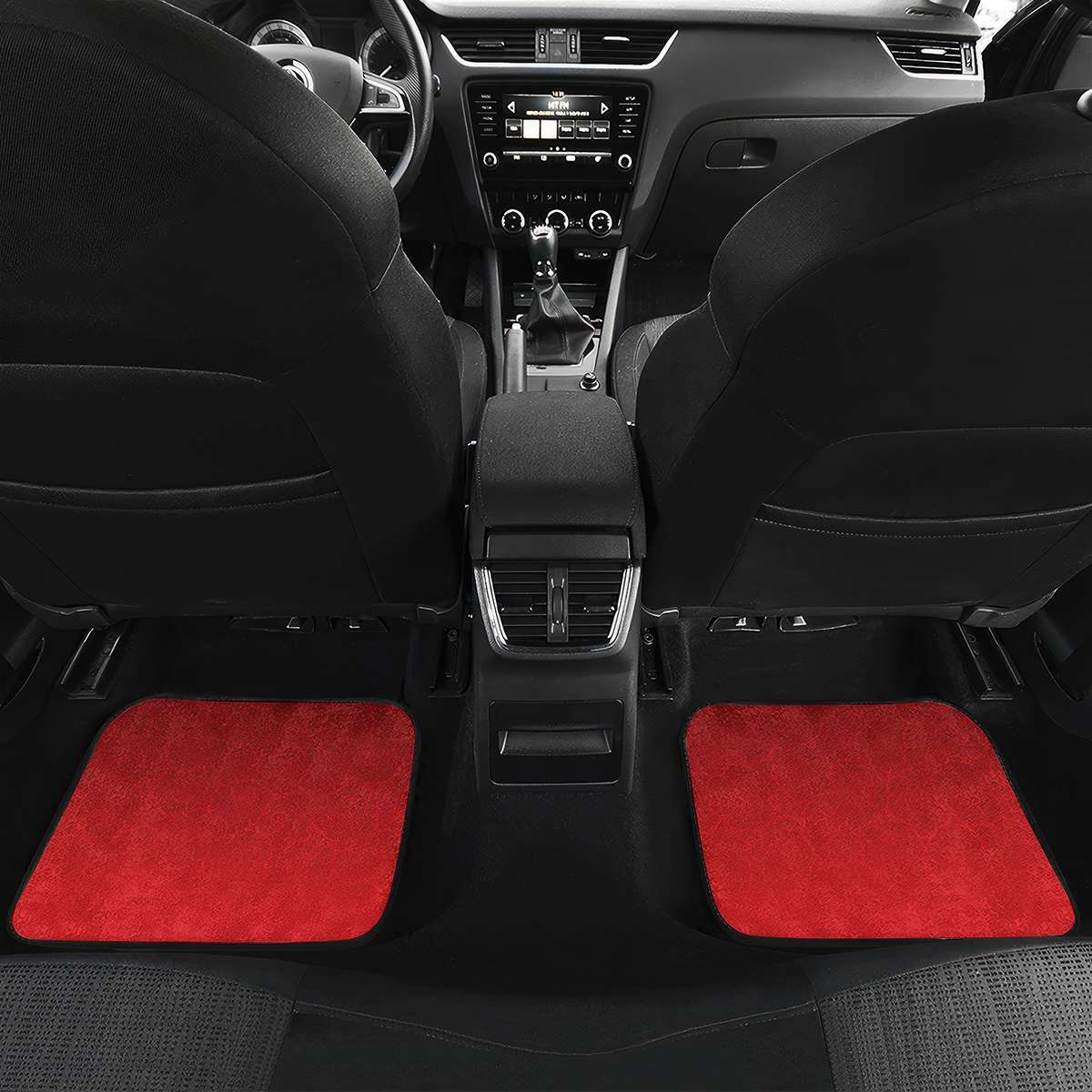Custom England Rugby Car Mats Red Rose LT05