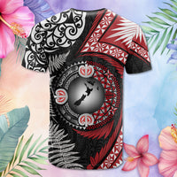 Custom Photo Tonga and New Zealand Together T Shirt Ngatu Art Tribal Maori Tattoo and Silver Fern CTM03 - Polynesian Pride